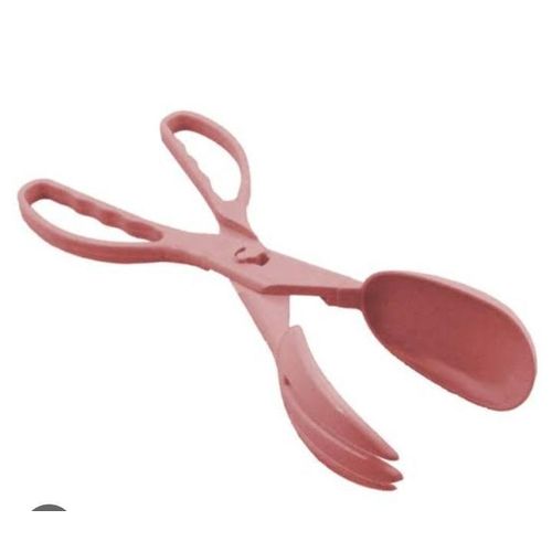 product_image_name-Generic-Plastic salad serving scissor tong. High-quality. -3
