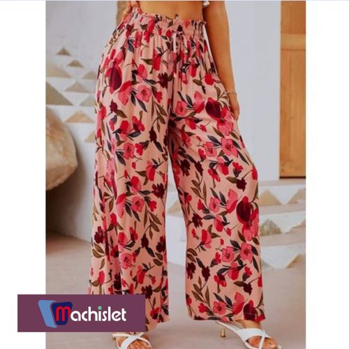 product_image_name-Machislet-Best-selling Wide Foot Plus Size Printed Casual Women's Slacks-1