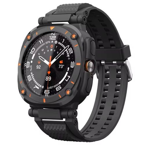 product_image_name-Generic-Silicone Band Strap for Samsung Galaxy Watch Ultra 47mm ( STRAP&CASE - NO WATCH INCLUDED!!!!- Black -1