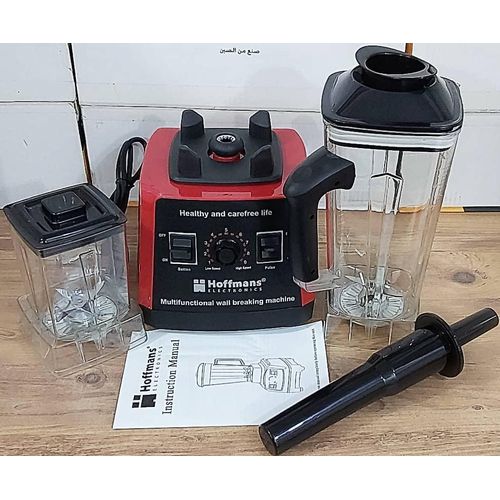 product_image_name-Hoffmans-2 In 1 Multifunctional Commercial 2 Liters  Breaking Blender With Pure Copper Motor -Multicolour-2