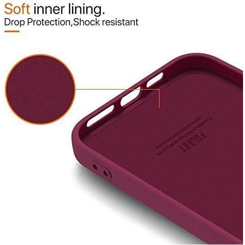 product_image_name-Generic-Iphone 12 Pro Silicone Case - Maroon-4