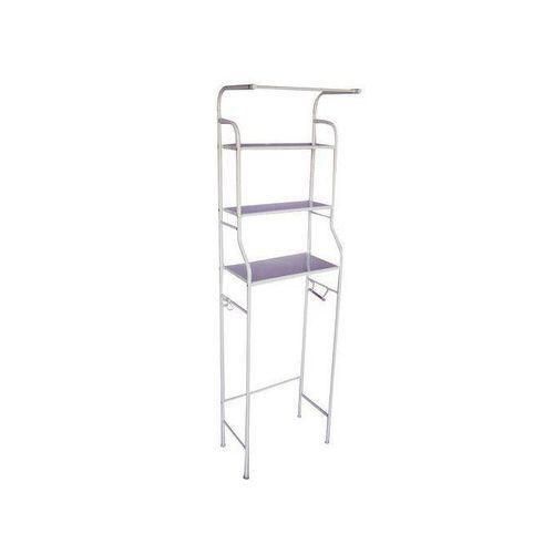 product_image_name-Other-Bathroom Over Toilet Storage Rack Organizer-White-2
