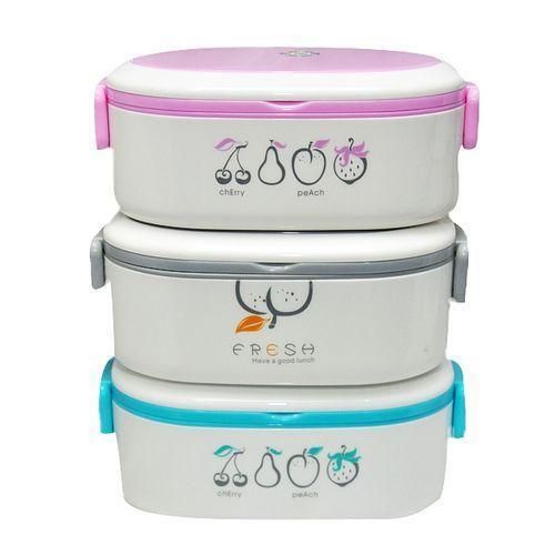 product_image_name-Generic-3 Pieces Of Sealed Lunch Boxes - Multicolor-1