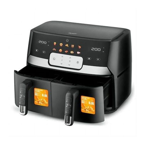 product_image_name-RAF-12L Digital Air Fryer Cooker Dual Baskets -Black-2