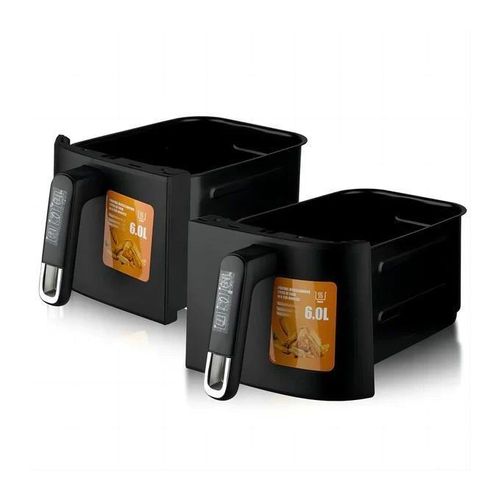 product_image_name-RAF-12L Digital Air Fryer Cooker Dual Baskets -Black-3