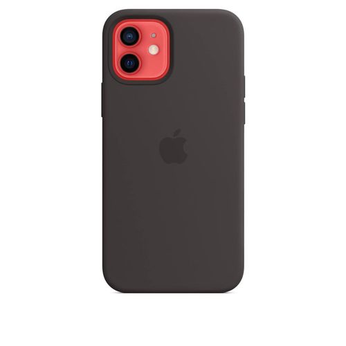 product_image_name-Generic-Apple iPhone 12 and iPhone 12 Pro Silicone Case with Magsafe - Black-2