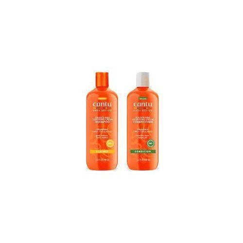 product_image_name-Cantu-Shea Butter Natural Hair Cleansing Shampoo+Conditioner Set (400ml)-1