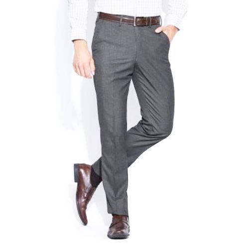 Shop Men's Gentle Formal Trousers - Grey | Jumia Uganda