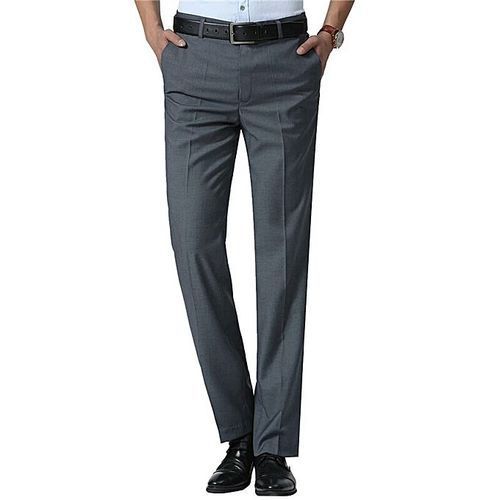 Shop Men's Gentle Formal Trousers - Grey | Jumia Uganda