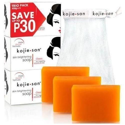 product_image_name-Kojic Acid Soap-3pcs Kojic Acid Skin Lightening (ORIGINAL) Kojie San Soap-Bright cool-1