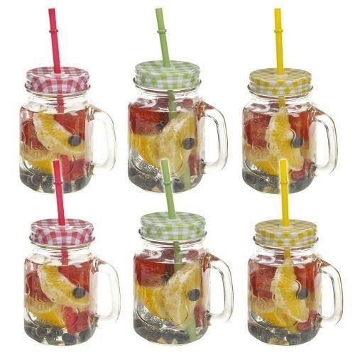 product_image_name-Generic-6 Pieces Of Juice Glass Mason Jars Cup Mugs- Colorless.-1