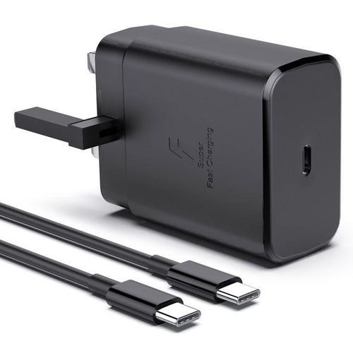 product_image_name-Samsung- 45W Super Fast Travel Charger - USB-C PD Power Adapter with 5A Cable - Black-2