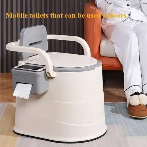 product_image_name-Generic-Comfortable Indoor Mobile Commode with Integrated Storage-3