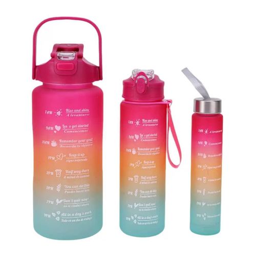product_image_name-Generic-Three in one motivational water bottles of varying sizes-multicoloured-2