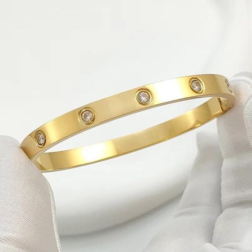 product_image_name-Generix-Bracelet Stainless Steel Cuff Bangle for Girls Women Ladies oracelet Jewelry Kara-4