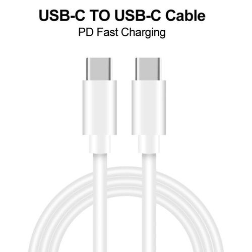 product_image_name-Generic-USB-C Charge And Data Cable (1m) USB Type-C/Phantom For All Android And Iphone Devices With USB-C Port White-1
