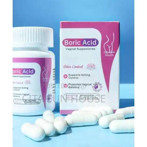 product_image_name-Generic-Boric Acid Vaginal Suppositories - 30caps-1
