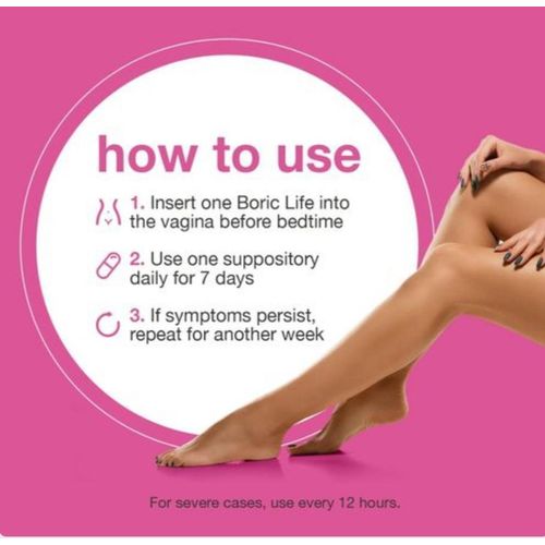 product_image_name-Generic-Boric Acid Vaginal Suppositories - 30caps-4