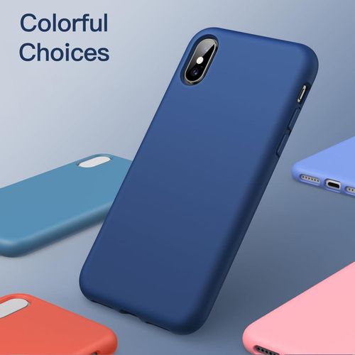 product_image_name-Generic-Iphone XS Max Silicone Case - Blue-4