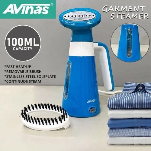 product_image_name-AVINAS-Handheld Garment Steamer Portable Ironing Machine For Household Travel- Blue.-3