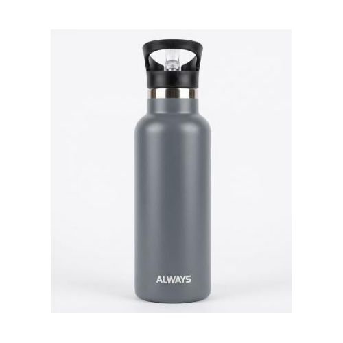 product_image_name-Always-500mls Vacuum Insulated Stainless Steel Water Bottle - Gray,.-1