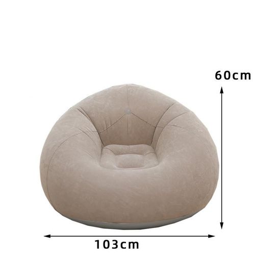 product_image_name-Generic-Portable Inflatable Sofa Soft Indoor Bedroom Lounge Bean Bag Chair Outdoor Camping Lazy Seat Round Single Inflatable Sofa-4