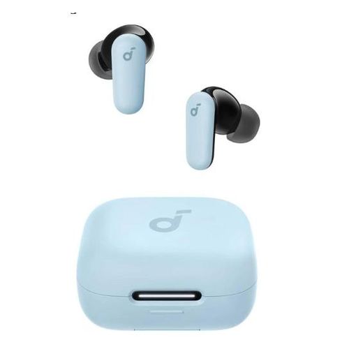 product_image_name-Anker-Original Soundcore R50i NC Wireless Bluetooth Earphones, Powerful and Smart Noise Cancelling, Powerful Bass, 45 Hours Playtime, 2-in-1 Case and Phone Stand, IP54, Bluetooth 5.4, - Blue-1