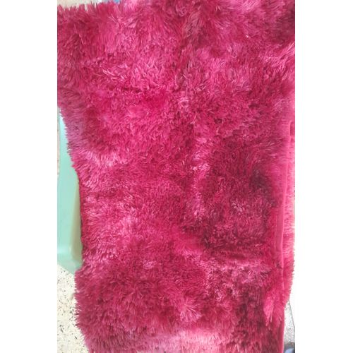 product_image_name-Generic-Fluffy Anti-skid Carpets Fluffy Rugs - Maroon-3