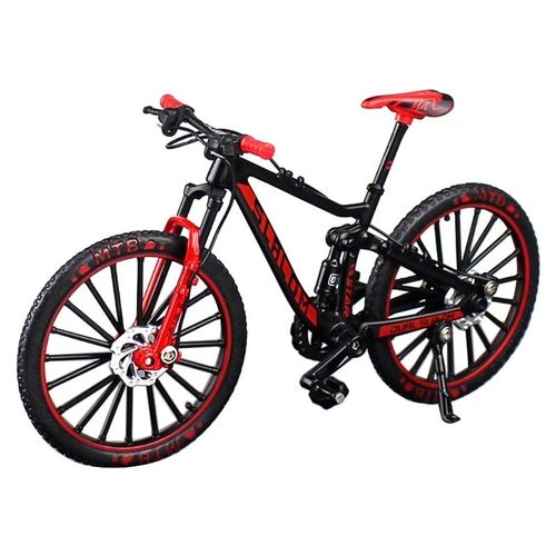 product_image_name-Generic-Y1ub Collectible Metal Bicycles Model Finger Bicycles Toy With Adjustable Stand 1:10 Scale For Kids And Adults-1