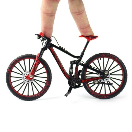 product_image_name-Generic-Y1ub Collectible Metal Bicycles Model Finger Bicycles Toy With Adjustable Stand 1:10 Scale For Kids And Adults-5
