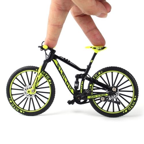 product_image_name-Generic-Y1ub Collectible Metal Bicycles Model Finger Bicycles Toy With Adjustable Stand 1:10 Scale For Kids And Adults-6
