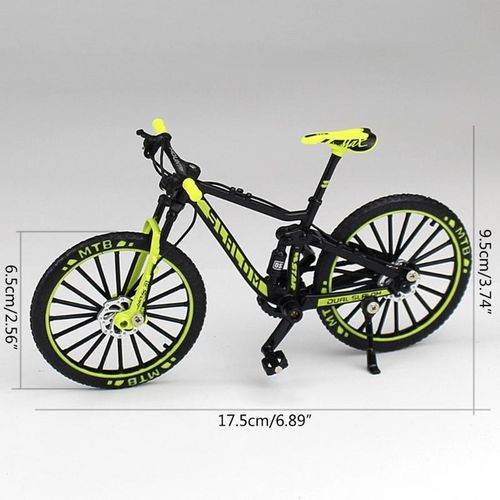 product_image_name-Generic-Y1ub Collectible Metal Bicycles Model Finger Bicycles Toy With Adjustable Stand 1:10 Scale For Kids And Adults-7