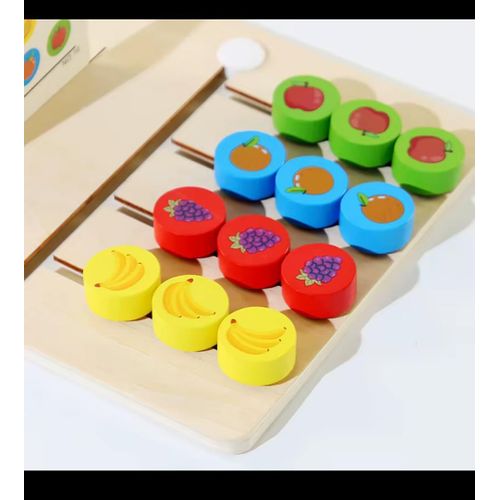 product_image_name-Generic-Wooden Sliding Counting Beads Educational Toy Board – Multicolor-3