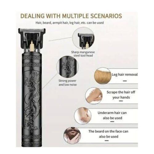 product_image_name-Generic-Rechargeable high quality hair, shaving machine-multicolor -2