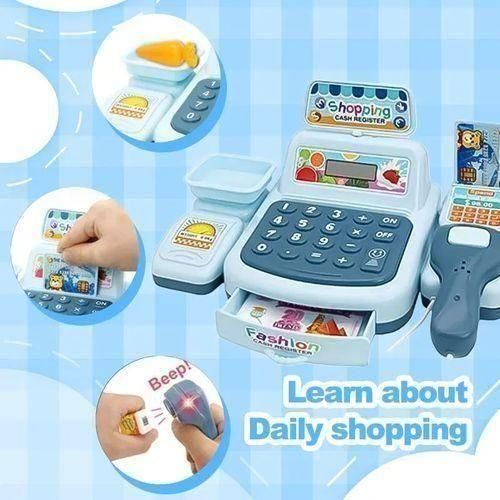 product_image_name-Generic-Children's gifts Mini Children Simulation Scan Credit Card Cash Register Play House Toys Children's gifts-5