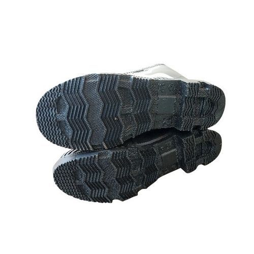 product_image_name-Fashion-Waterproof PVC Rain Gumboots Garden Farm Boots - Black-2