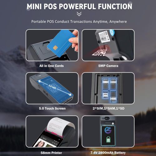 product_image_name-Generic-Z90 POS terminal manufacturer for restaurant Handheld POS EDC retail use-4
