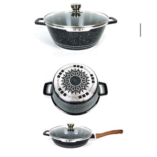 product_image_name-HK-16 Piece Ceramic Non Stick Soup Pots and Pans Set Die Casting Aluminum Kitchen Cookware Set- Multi-Color-4
