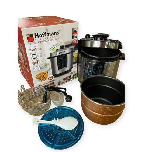 Shop Electric Pressure Cooker 6L Fast Cooking Silver Jumia Uganda