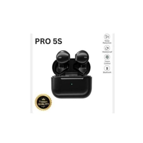 product_image_name-Generic-Air PRO 5S Bluetooth 5.0 Wireless Quality Earbuds With Noise Cancellation in Black-1