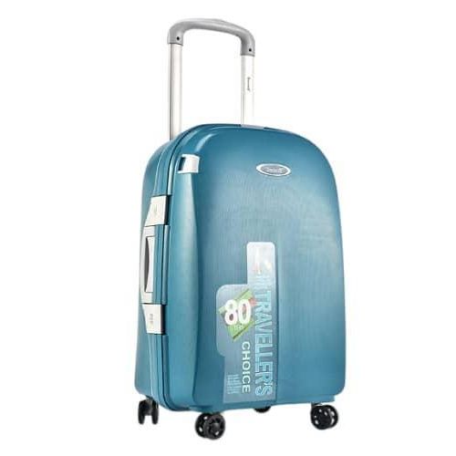 product_image_name-Generic-21 Inch PP Rolling Suitcase Single Lightweight Bag Hard Shell Travel Cabin Case Carry on Luggage Trolley Box With 4 spinner Wheels- Multicolor-7