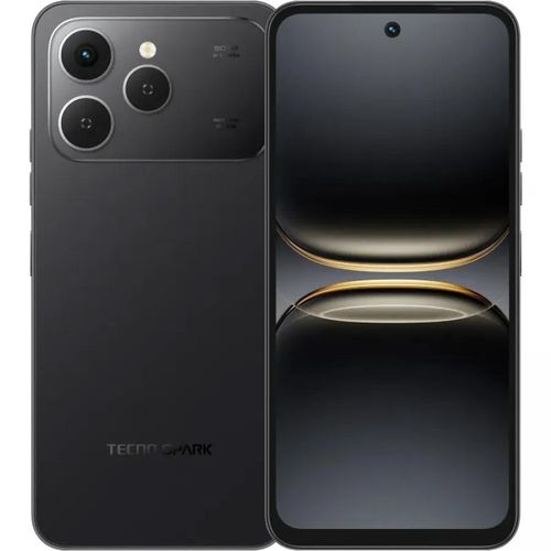 product_image_name-Tecno-Spark 40 128GB Storage 4GB RAM 6.67" Hole Screen Display 5200mAh - Black (1YR WRNTY)-1