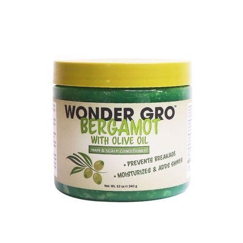 product_image_name-Wonder Gro-Bergamot With Olive Oil Hair/ Scalp Conditioner - 340g-1
