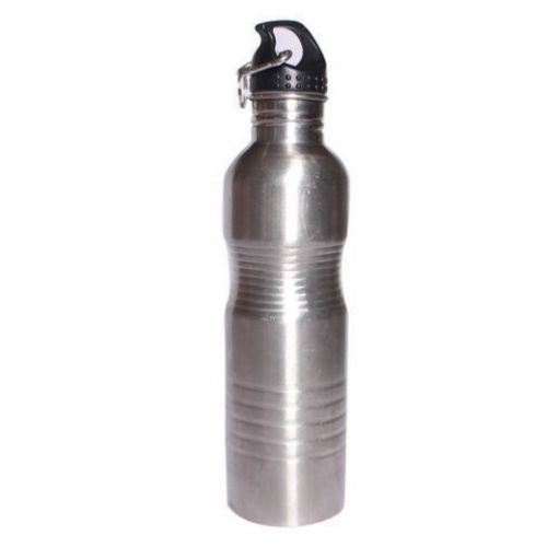 product_image_name-Generic-Stainless Steel Vacuum Travel Bottle, 1L - Silver-1