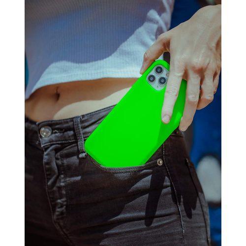 product_image_name-Generic-iPhone 12 Pro Max Case Silicone Phone Cover Liquid Silicone with Anti-Scratch Microfiber Lining, 360° Shockproof Protective Case-Green-5