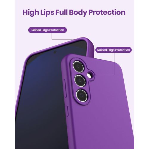product_image_name-Generic-Samsung Galaxy A24 Silicone Case - Purple-4