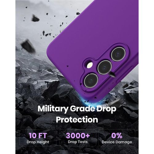 product_image_name-Generic-Samsung Galaxy A24 Silicone Case - Purple-5