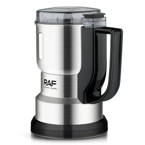 product_image_name-RAF-Multifunctional Grinding French Press Espresso Stainless Steel Blade Coffee Bean Grinder- Silver.-1