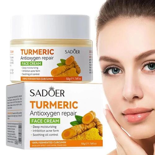 product_image_name-Tumeric-Face Cream, Anti Acnes, Oil Control, Moisturize, Smoothening, Fade Dark marks, Acne TreatmentCream-1