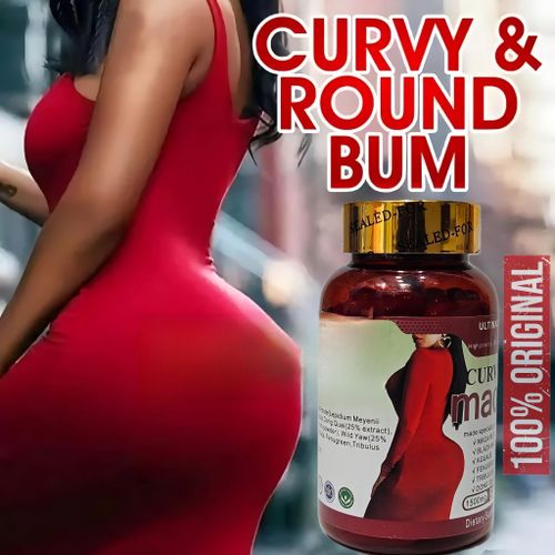product_image_name-Generic-ORIGINAL Ultimate Curve Maca Plus Caps 1500mg Hip and Butt Enlargemént Curvy Figure Shape Up 60-P!lls-3